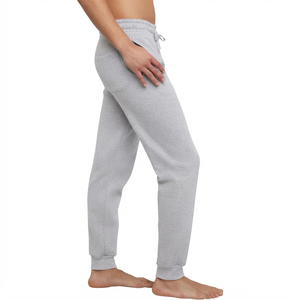 Men's Premium Performance Gym Training <b>Trousers</b> Comfortable Casual Mid Waist Fleece Lining Breathable <b>Drawstring</b> Closure Pocket - Product Image 4