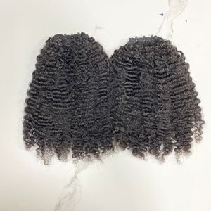 Kinky Curly 100% Extensión de cabello humano vietnamita Tejido Cabello Doble trama Cutícula alineada Buen servicio Garantía para mujeres negras - Product Image 2