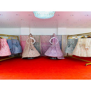 Lehenga Choli de Novia para Boda, Marca FABZONE, Hecho en India - Product Image 5