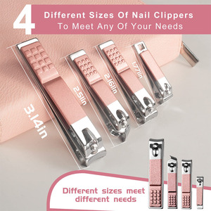 Professional Manicure Kit Stainless Steel <b>Nail</b> Care <b>Set</b> For Men & Women Premium Manicure Kit With <b>Nail</b> Clippers Cuticle Trimmer - Product Image 6