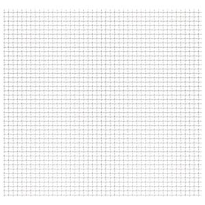 Valla de alambre de acero inoxidable para jardín prensado 19,7 "x 19,7" 1,2 "x 1,2" x 0,1 "Producto de esgrima - Product Image 1