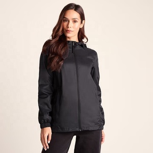 <b>Women's</b> <b>Lightweight</b> Soft Shell <b>Jacket</b> Hooded Zip Up Windproof Waterproof Outdoor Coat <b>for</b> Hiking Travel - Product Image 4