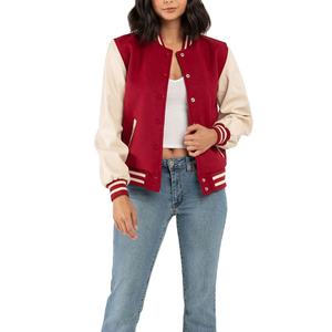 Precio al por mayor, la mejor chaqueta universitaria de invierno para mujer, estampado de algodón, cómodo, nuevo estilo con logotipo personalizado a la venta - Product Image 6
