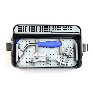 Cannulated <b>Screw</b> Instrument Kit Complete Orthopedic Surgical Instrument <b>Set</b> for Bone Fracture Fixation Trauma Surgery - Product Image 4