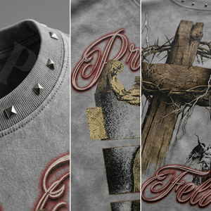 100% Cotton Fashionable Trendy Breathable Sleeveless Tank <b>Top</b> Men Streetwear Distressed Gothic <b>Cross</b> Custom Printed T Shirts - Product Image 4