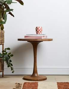 โต๊ะข้างไม้เนื้อแข็ง ทนทาน ออกแบบมาเพื่อเข้ากับชุดโซฟาและเฟอร์นิเจอร์ห้องนอน - Product Image 2