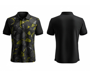 Polo de Sublimación Completa con Tecnología de Tejido Antipilling para Hombres, Mujeres y Jóvenes, de Secado Rápido y Ajuste Activo - Product Image 6