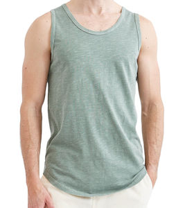 Wholesale Lightweight <b>Men's</b> Sporty Gym Tank <b>Top</b> Summer Casual Sportswear Vest with Crew Neck - Product Image 2