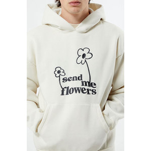 <b>Pink</b> Hooded Zip-Up <b>Sweatshirt</b> Unisex Cotton Knitted Casual Letter Print Front Logo Autumn Wear - Product Image 4