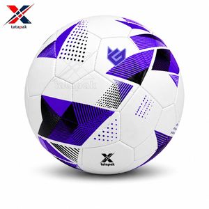 TATA PAK INDUSTRIES High Quality 32 Panels Custom Logo Soccer Ball PVC PU PVC TPU <b>Match</b> Training Size 5 Football For Team - Product Image 6