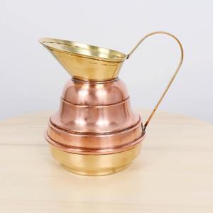 Carafe en cuivre simple et durable, pichet à eau en cuivre pur pour la restauration, l'hôtellerie et la cuisine, fabriqué à la main en Inde - Product Image 6