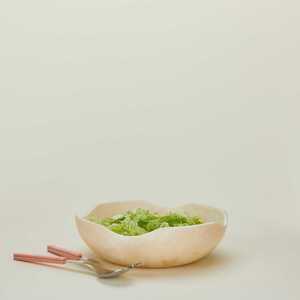 Bohemian Style Modern Design Polished Eco-Friendly Vintage Resin Salad & Fruit Bowl for Party Mixing - Product Image 1