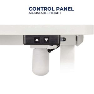 48X24 pollici bianco elettrico in piedi scrivania altezza regolabile Sit-Stand Computer casa ufficio scrivania tutto pezzo-per l'home Office - Product Image 5