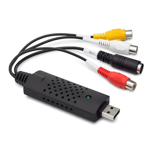 VHS to Digital Converter & DVD Burner System for Windows, Includes USB Video Capture Device RCA/AV/S-Video Input Wizard Software - Product Image 1