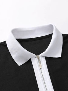 Camiseta Polo de Algodón para Hombre, Talla Grande, Camisetas Polo Casuales Personalizadas, Camisetas Polo de Manga Corta 100% Algodón para Hombre - Product Image 4