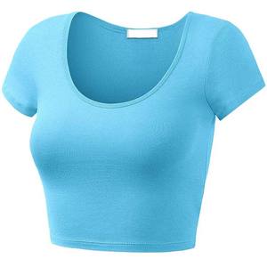 Top Corto para Mujer, Ropa Casual, Nuevo Diseño, Tallas para Adultos, Último Diseño, Transpirable, Precio Económico, Hecho a Medida - Product Image 4