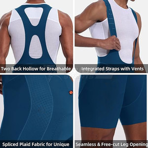 Cuissard de cyclisme rembourré confortable pour adultes, respirant, extensible, écologique, séchage rapide, pour la route et l'extérieur - Product Image 6