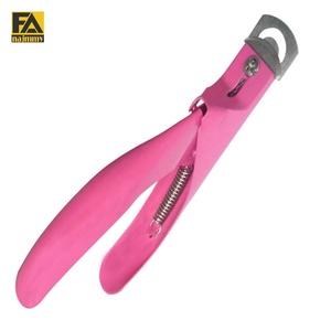 Cortador de uñas acrílico de calidad superior Aprobado por CE e ISO Revestimiento de color Acero inoxidable Belleza Cutícula Toe Cortador de uñas Caja Embalaje - Product Image 1