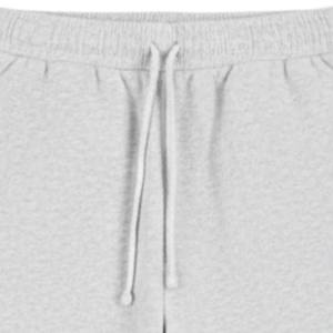 Knit Jogger <b>Pants</b> Grey Marl Casual Sweatpants Elastic Waist <b>Lounge</b> Wear Soft Knit Trousers Relaxed Fit for Men <b>Women</b> - Product Image 3