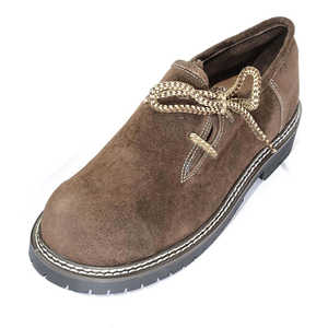 รองเท้าหนังสีดำสไตล์บาวาเรียนรุ่นล่าสุดสำหรับผู้ชาย รองเท้าลำลองแบบดั้งเดิมสำหรับเทศกาลอ็อกโทเบอร์เฟสต์ - Product Image 4