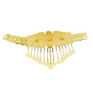 Wholesale 14K 18K 24K Gold Belt Turkish Kurdish Women's Jewelry Arab Middle East coin <b>chain</b> Festival wedding costume accessory. - Product Image 1