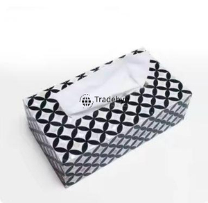 Boîte à mouchoirs de luxe en os incrusté, porte-mouchoirs artisanal haut de gamme, décoration élégante pour la maison Tradebyd - Product Image 6