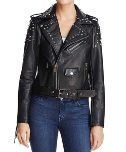 Veste en cuir pleine fleur de haute qualité pour femme, en tissu Dobby à séchage rapide, avec coque en PU bordeaux, collection Hiver 2026, vente chaude - Product Image 6