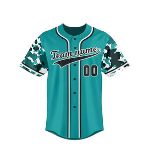 Maillots de baseball d'été de la meilleure qualité, maillots de baseball personnalisés, dernier design, maillots de baseball à bas prix - Product Image 2