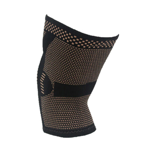 Par de Rodilleras de Compresión de Poliéster Elástico con Estampado de Camuflaje Negro para Hombre, para Deportes y Running - Product Image 2