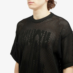 Layering Boxy Style Short Sleeve Mesh T <b>Shirts</b> for Casual Street Wearing Custom Logo <b>100</b>% <b>Polyester</b> Mesh T-<b>shirts</b> - Product Image 4