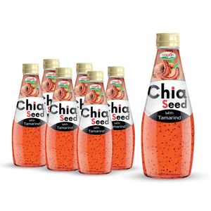 Fournisseur en gros de jus de graines de chia en bouteille 290ml, jus de litchi, marque privée OEM, échantillon gratuit, usine de boissons au Vietnam - Product Image 4