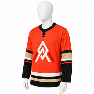 Custom <b>Ice</b> <b>Hockey</b> <b>Jersey</b> Offers Lightweight Material Comfortable Full Sleeve Fit And Flexible Movement For Team Sports Training - Product Image 4
