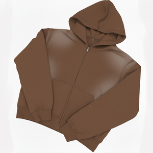 Top Selling 100% Cotton <b>Fleece</b> Knitted Embroidered Sun Fade Washed Men's Zipper Hoodies <b>Thick</b> Warm Autumn Hoodies - Product Image 4