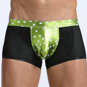 Wholesale 2026 Brand Men's Sexy Underwear <b>Boxer</b> Shorts Modal Spandex Cotton Knitted Mid-Rise Seamless Breathable Eco-Friendly - Product Image 2