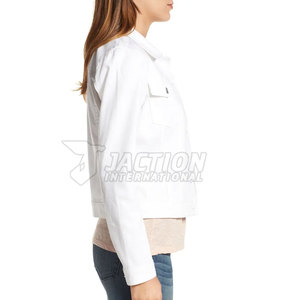 Factory Made New Arrival Long Sleeve Women Jeans <b>Jacket</b> Custom Design <b>Cheap</b> Price Wholesale Women Jeans <b>Jacket</b> - Product Image 4