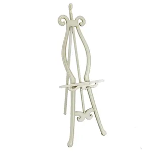 Soporte de Caballete para Decoración del Hogar, Estilo Industrial, Metal Negro, Hierro Forjado, Ajustable, para Exhibición de Pinturas - Product Image 1