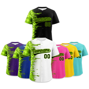 Factory <b>Custom</b> Personalized Black Baseball Jersey for Sale Youth <b>Custom</b> Baseball Shirt Baseball & <b>Softball</b> Wear Baseball Jerseys - Product Image 1