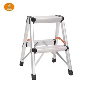 Wholesale Industrial Safety Platform <b>Ladder</b> Durable Aluminum Alloy Extension <b>Ladder</b> with Guard Rails Foldable Portable High Load - Product Image 4