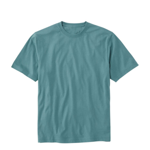 New Casual Blank Solid Front Custom Style Mens <b>Short</b> <b>Sleeve</b> O-Neck Knitted T-Shirts 100% Cotton Quick Dry Breathable Regular Fit - Product Image 3