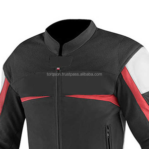 Combinaison en cuir pour moto, cuir véritable, construction robuste, coupe ergonomique, conçue pour la course sur circuit et le tourisme à moto. - Product Image 6