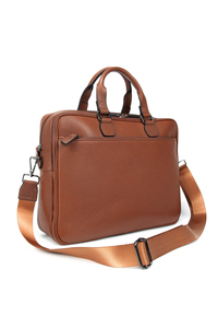 Genuine Leather Briefcase for Men Laptop <b>Bag</b> <b>Computer</b> Office Business <b>Bag</b> Pack Shoulder Brief case <b>Bags</b> Carry Surface Slim Smart - Product Image 3