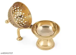 Quemador de incienso de cadena de calidad avanzada, proveedor confiable de latón Bakhoor Smeller, diseño de grabado, quemador de incienso, precios de superventa - Product Image 5