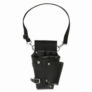 Holder Case Bags Scissors Hairdressing Holsters <b>Leather</b> Pouch Shoulder Wear OEM Multi Purpose Hairdressing <b>Tools</b> Holsters - Product Image 3