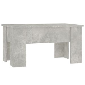 Tavolino da Caffè in Legno Ingegnerizzato Grigio Cemento, Durevole ed Elegante - Product Image 2