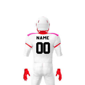 Vêtements de sport personnalisés avec logo imprimé par sublimation, vêtements confortables, polyester, séchage rapide, uniforme de football américain, maillot/culotte - Product Image 5