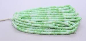 AAA Natural Green <b>Opal</b> Heishi Washer Beads 7-7.5 MM Shaded Green <b>Opal</b> Wheel Gemstone Beads 16 Inch Green Parrot <b>Opal</b> Tyre Shape - Product Image 6