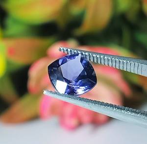 Pierre précieuse naturelle Tanzanite taille coussin, pierre libre étincelante pour la fabrication de bijoux, bagues, pendentifs et colliers - Product Image 4
