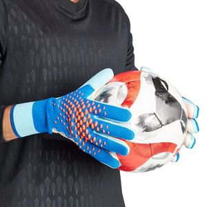 Gants de gardien de but en cuir de haute qualité, imperméables et respirants, pour le football, le soccer, utilisation en extérieur, unisexe - Product Image 4