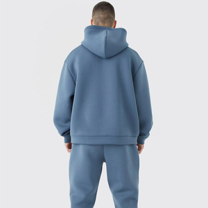 Sweat-shirts surdimensionnés pour hommes en tissu respirant et à séchage rapide, sweat-shirts surdimensionnés pour hommes personnalisés de poids lourd - Product Image 2