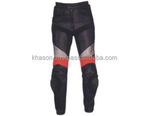 PANTALON DE MOTO CORDURA DE QUALITÉ SUPÉRIEURE COULEUR PERSONNALISÉE CONCEPTION NOIR ROUGE LES DEUX MIX PRIX RAISONNABLE - Product Image 2